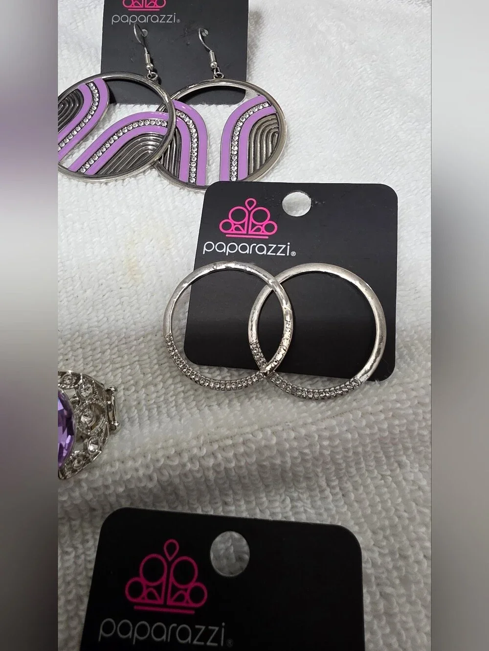 Paparazzi Purple Beaded Statement Necklaces & Earring Sets